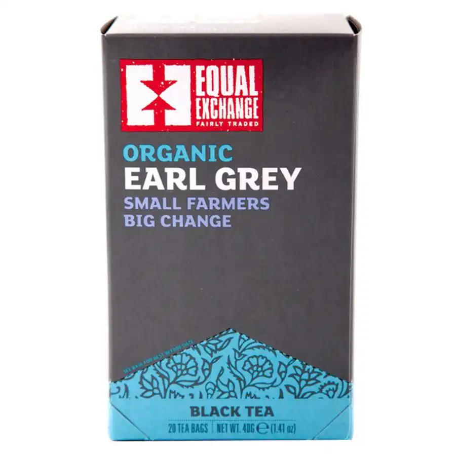 Equal Exchange Organic Earl Grey Black Tea 20 tea bags