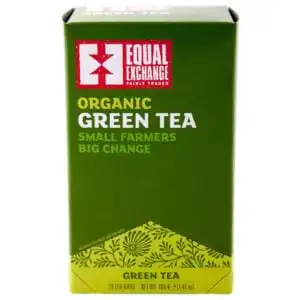 Equal Exchange Organic Green Tea 20 tea bags