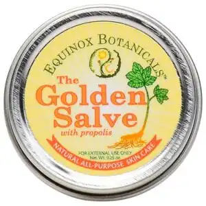 Equinox Botanicals Golden Healing Salve 0.25 oz. Equinox Botanicals Golden Healing Salve 0.25 oz.