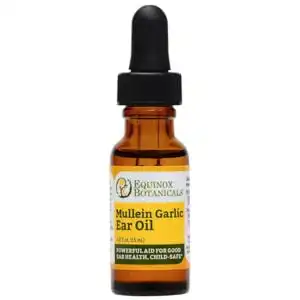 Equinox Botanicals Mullein Garlic Ear Oil 0.5 oz.