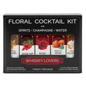 Floral Elixir Co. Whiskey Lovers Cocktail Kit (5) 2 fl. oz. Bottles