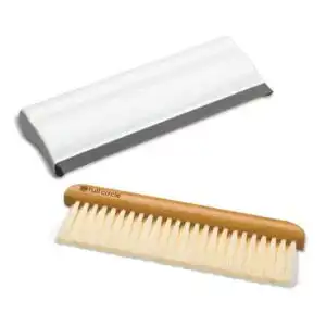 Full Circle White Crumb Runner Counter Sweep & Squeegee