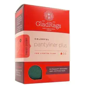 GladRags Washable Pantyliner Plus 3-pack