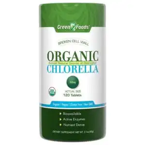 Green Foods Organic Chlorella 120 tablets