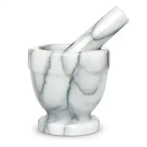 Harold Import Co. Marble Mortar Pestle 4″
