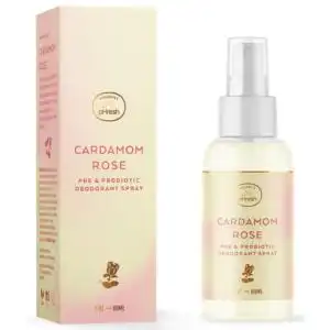 Honestly pHresh Cardamom Rose Pre + Probiotic Deodorant Spray 2 oz
