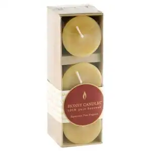 Honey Candle Co. Beeswax Votives 3 pack