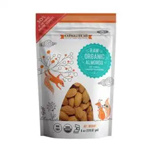 Karmalize.Me Organic Raw Almonds 6 oz.