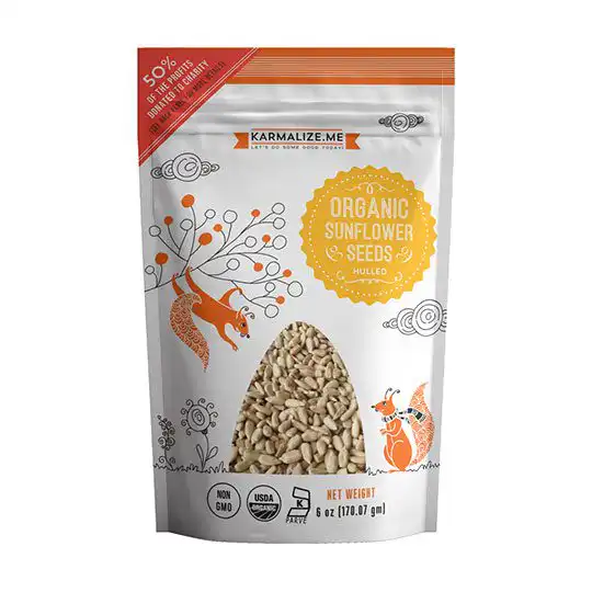 Karmalize.Me Organic Sunflower Seeds 6 oz.
