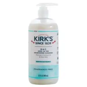 Kirk’s 3 in 1 Nourishing Cleanser Fragrance Free 32 oz
