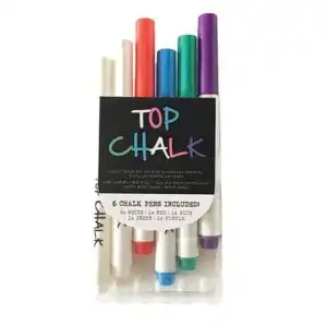 Masontops Fine Tip Liquid Chalk Markers 6 Markers