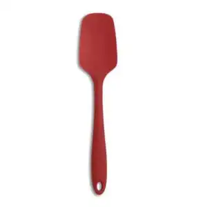 Mrs. Anderson  Red Baking Silicone Spoon Spatula 11 in