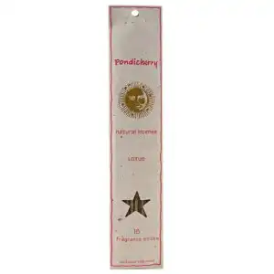 Pondicherry Natural Lots Incense Sticks 15 count