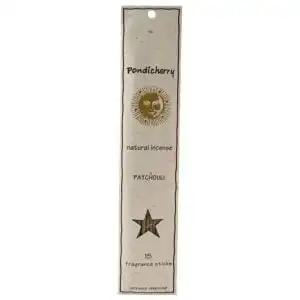 Pondicherry Natural Patchouli Incense Sticks 15 count Pondicherry Natural Patchouli Incense Sticks 15 count