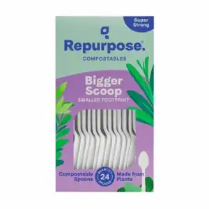 Repurpose Compostable Plastic Spoons 24 count Repurpose Compostable Plastic Spoons 24 count
