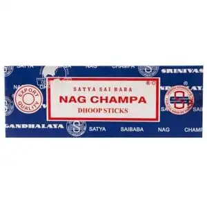 Sai Baba Nag Champa Dhoop Sticks Incense 10 count