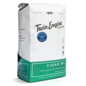 Twin Engine Coffee Organic Ground Cigar No. 1 Medium Coffee 14 oz. Twin Engine Coffee Organic Ground Cigar No. 1 Medium Coffee 14 oz.