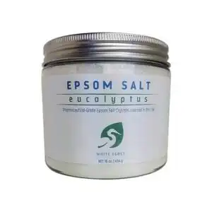 White Egret Eucalyptus Pharmaceutical Epsom Salts 16 oz.