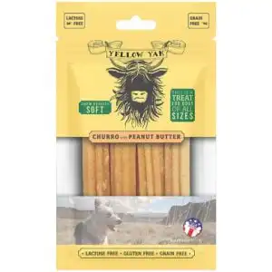 Yellow Yak Peanut Butter Churro Chews 4 oz. Yellow Yak Peanut Butter Churro Chews 4 oz.