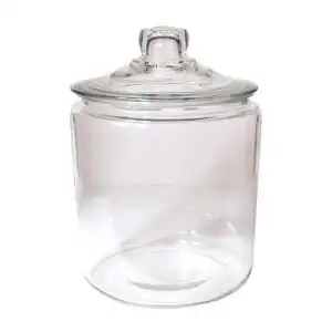 Frontier Co-op Round Tea Jar with Glass Lid 1 Gallon