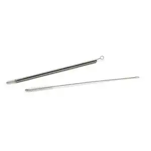 Frontier Co-op Stainless Steel Drink Straw Cleaning Brush 10 1/4 Frontier Co-op Stainless Steel Drink Straw Cleaning Brush 10 1/4