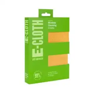 E-Cloth Orange Window Cleaning Cloth Pack