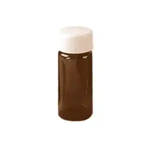 Frontier Co-op 2 dram Amber Oil Bottle with Cap 6 count