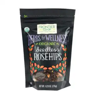 Frontier Co-op Rosehips Seedless Organic Stand Up
