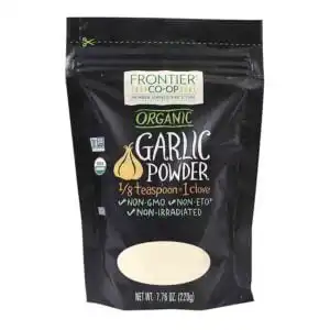 Frontier Co-op Organic Garlic Powder 7.76oz. Re-Closable Bag