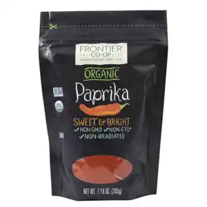 Frontier Co-op Organic Ground Paprika 7.16oz Re-Closable Bag Frontier Co-op Organic Ground Paprika 7.16oz Re-Closable Bag