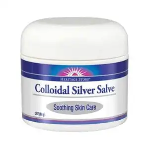 Heritage Store Colloidal Silver Salve 2 oz.