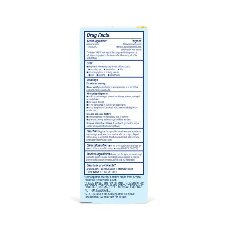 Boiron Arnica Cream 1.33 oz. - Image 3