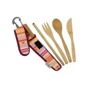 To-Go Ware Premium Utensil Set Daybreak Print