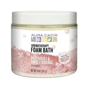 Aura Cacia Peaceful Patchouli & Sweet Orange Foam Bath