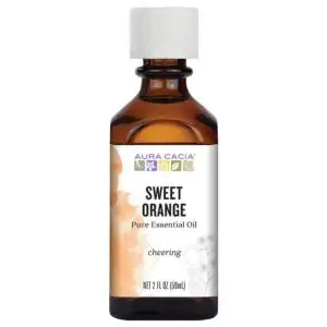 Aura Cacia Essential Oil Brightening Sweet Orange – 2 oz