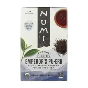 Numi Tea Emperor’s Puerh Black Tea 16 tea bags Numi Tea Emperor’s Puerh Black Tea 16 tea bags