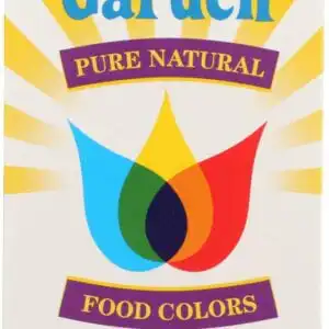 Color Garden Pure Natural Food Colors Orange 5 (6 gram) single-use packets