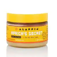 Alaffia Africans Secret Unscented Multi-Use Balm 2 oz Alaffia Africans Secret Unscented Multi-Use Balm 2 oz