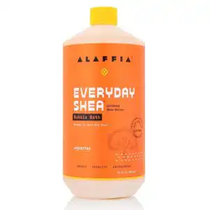 Alaffia Everday Shea Unscented Bubble Bath 32 fl oz