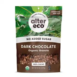 Alter Eco Organic Dark Chocolate Granola 8 oz.