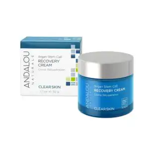 Andalou Naturals Clarifying Clear Overnight Recovery Cream, Non GMO, Paraben Free, 1.7 Oz