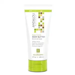 Andalou Naturals Nourishing Body Butter Kukui Cocoa, 8 Oz
