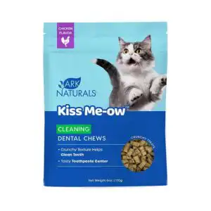 Ark Naturals Chicken Kiss Me-ow Cat Cleaning Dental Chews 6 oz.