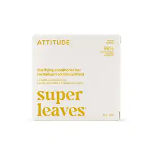 Attitude Super Leaves Earl Grey & Fresh Cucumber Clarifying Conditioner Bar 3 oz.