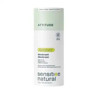 Attitude Super Leaves Fresh Apple Sensitive Plastic-Free Deodorant 2.64 oz.