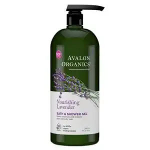 Avalon Organics Therapeutic Body Care Lavender 32 fl. oz. value size Bath & Shower Gels