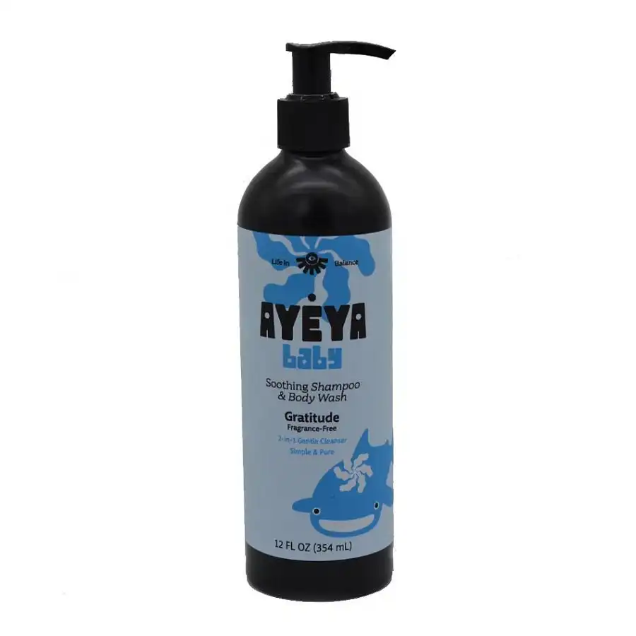 Ayeya Gratitude Baby 2-in-1 Shampoo & Washes 12 fl. oz.