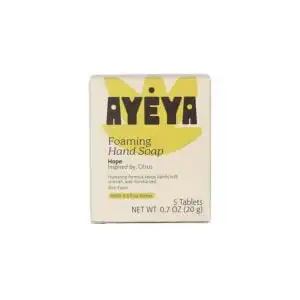 Ayeya Citrus Hope Foaming Hand Soap Refill Tablets 5 count