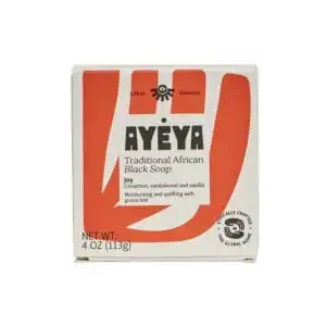 Ayeya Traditional Joy Black Soap Bar 4 oz.