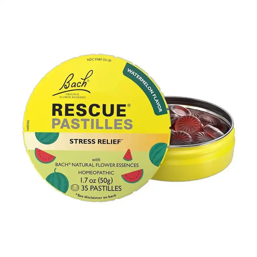 Bach Flower Remedies Watermelon Rescue Pastilles 1.7 oz.
